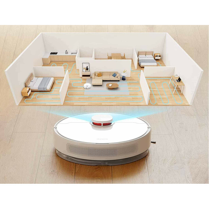 Dreame D10 Plus robotstøvsuger med tømmestation