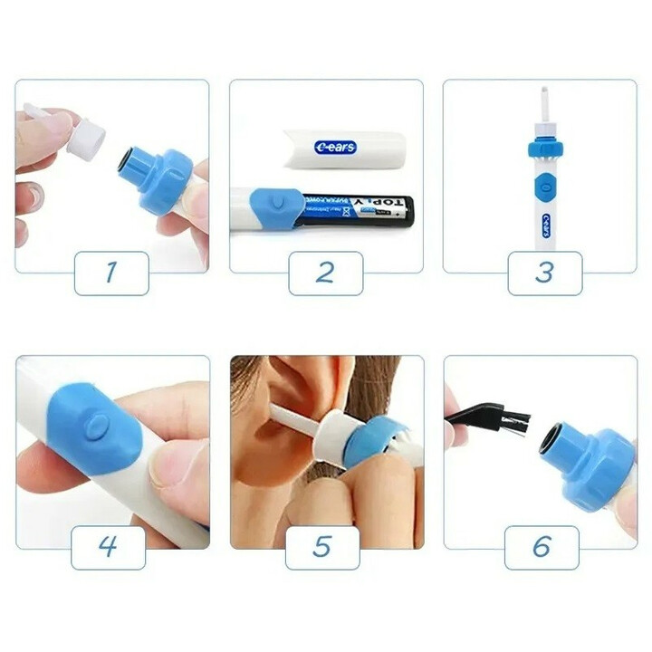 Elektrisk ørevoksfjerner