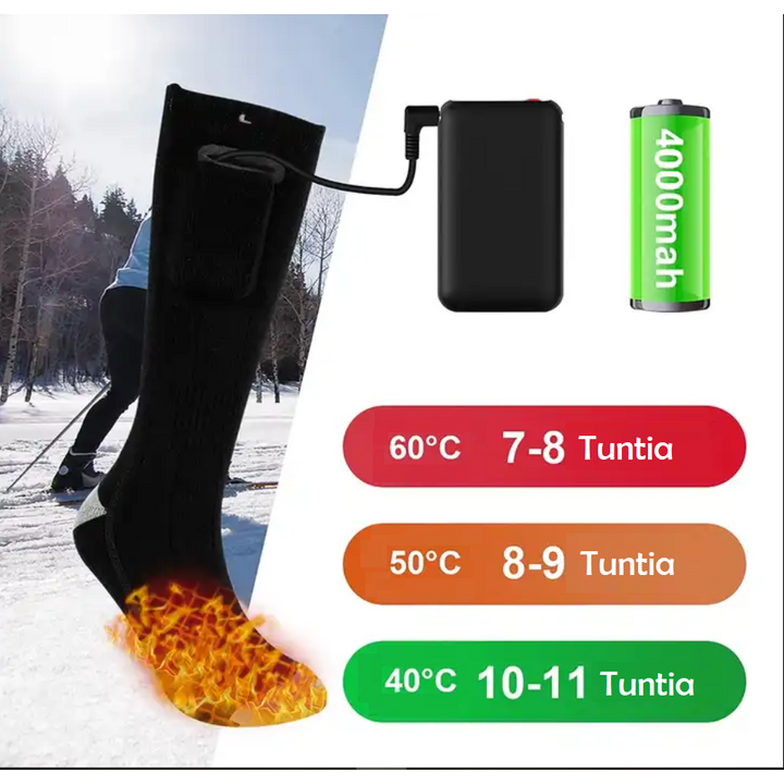 Lämmittävät sukat