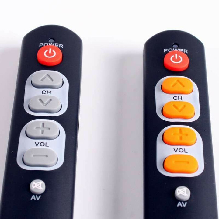 Brugervenlig fjernbetjening til tv