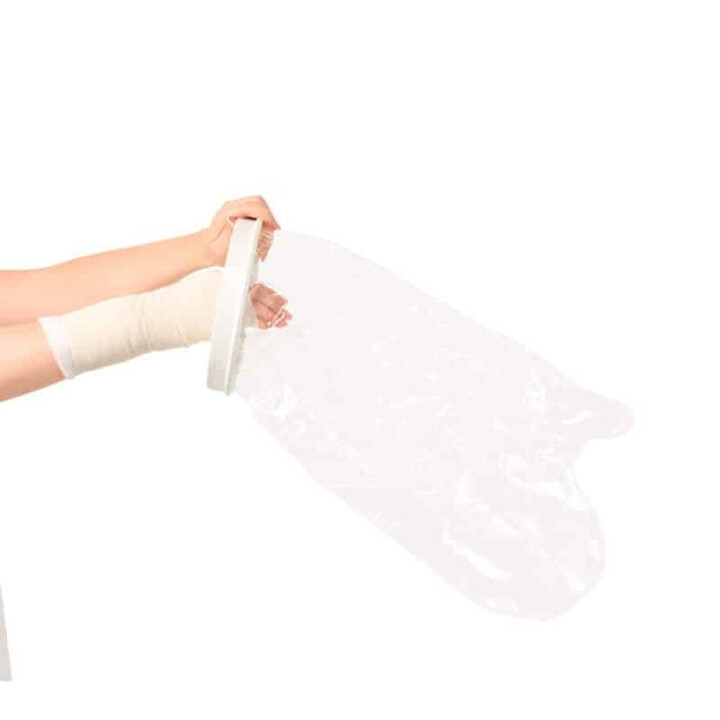 Gips beskyttelsespose - halvdelen af ​​armen