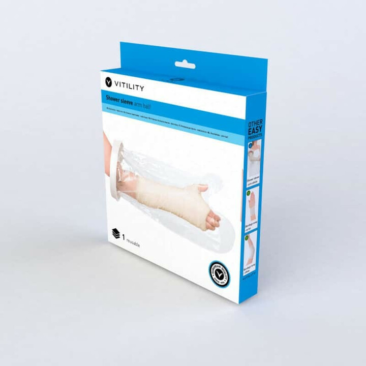 Gips beskyttelsespose - halvdelen af ​​armen