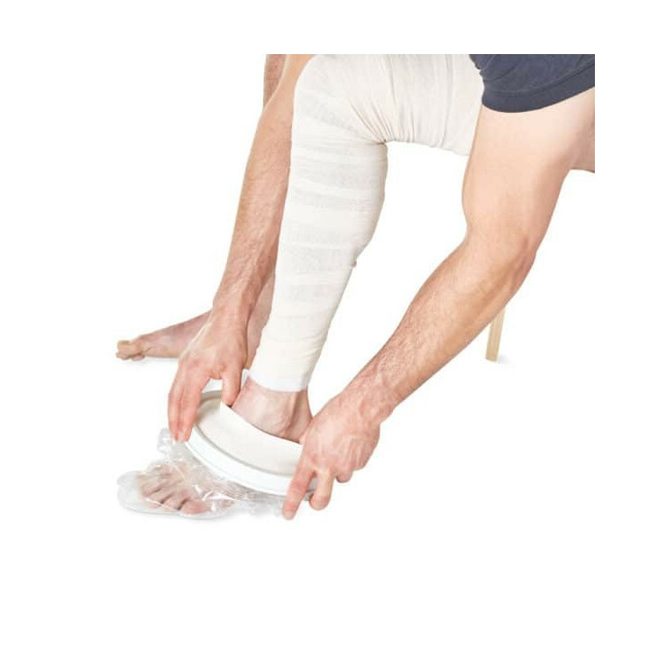 Gips beskyttelsespose til benet - hel