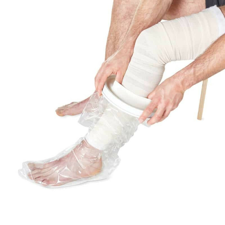 Gips beskyttelsespose til benet - hel