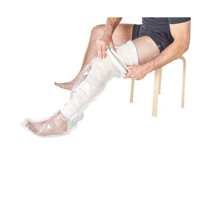 Gips beskyttelsespose til benet - hel