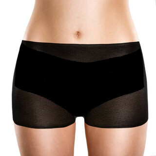 Sanitetsbukser sorte - L (2 stk)