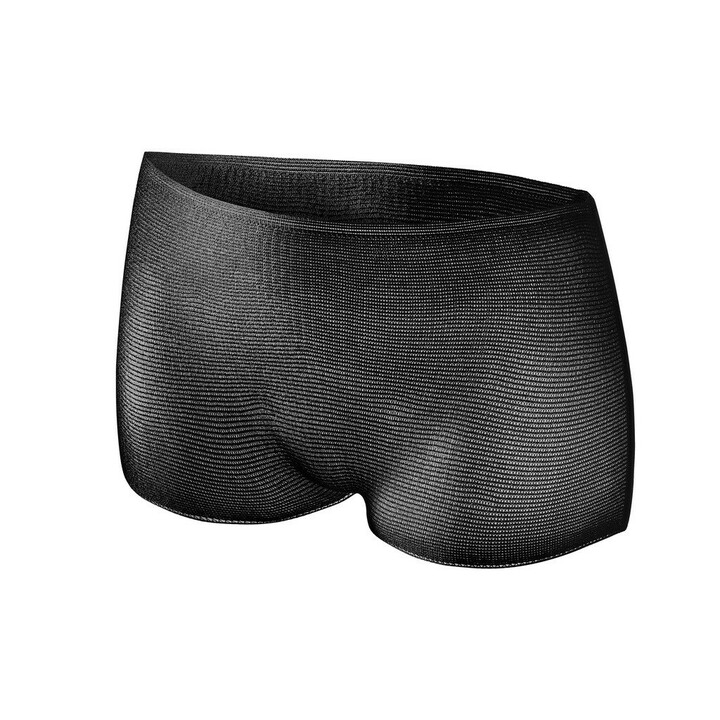 Sanitetsbukser sorte - L (2 stk)