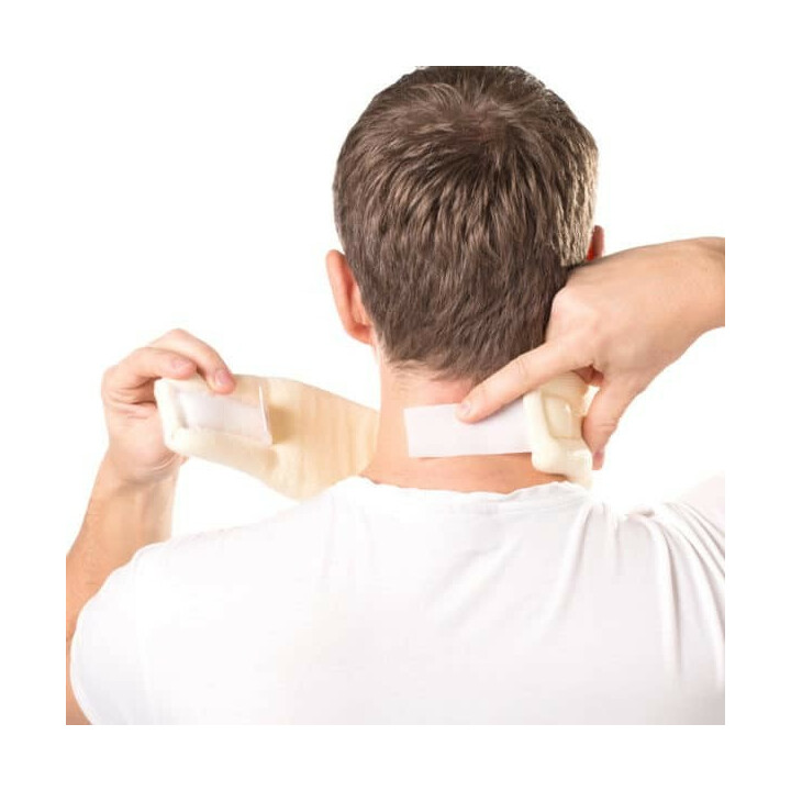 Nakkestøtte til nakke og cervikal rygsøjle - S