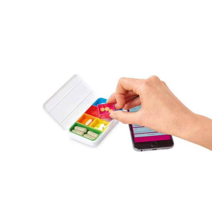 Smart pilleæske - lille hvid