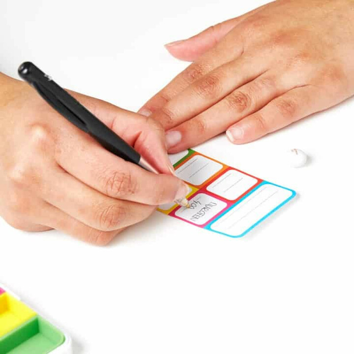 Smart pilleæske - lille hvid