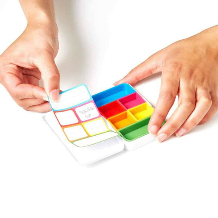 Smart pilleæske - lille hvid