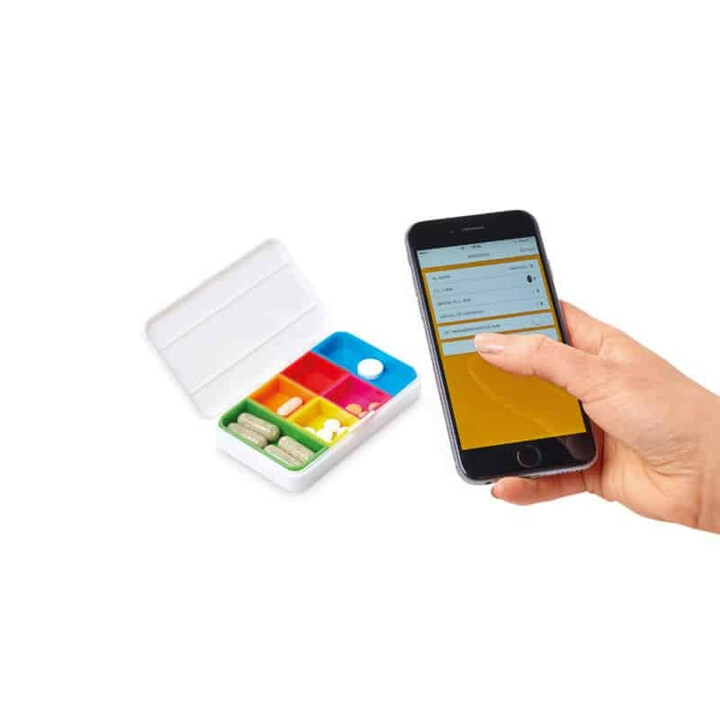 Smart pilleæske - lille hvid