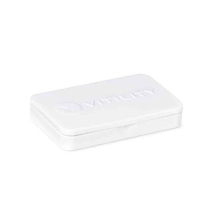 Smart pilleæske - lille hvid