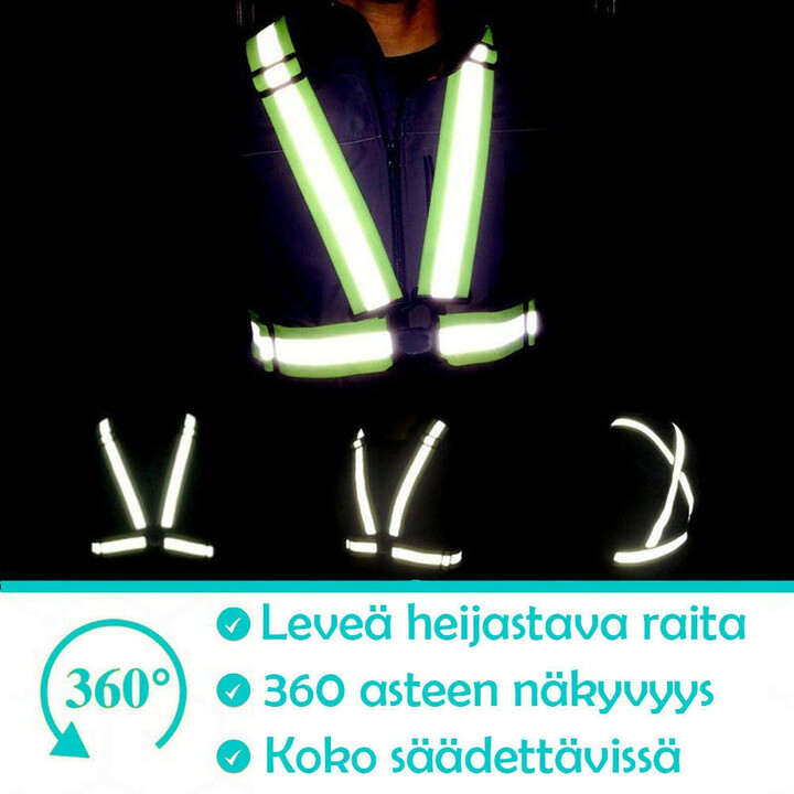 Refleksvest (flere forskellige farver)