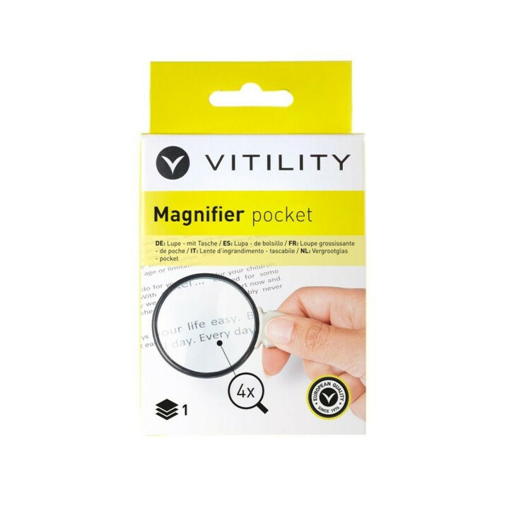 Forstørrelsesglas - lommestørrelse