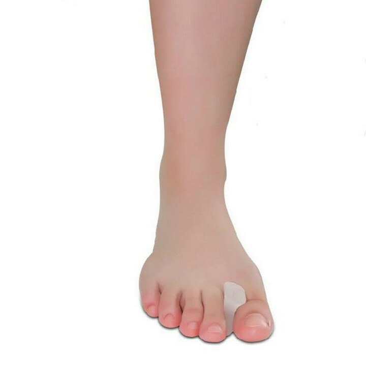 Silikone tåseparator med kraver