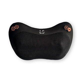 Shiatsu-hierontatyyny lämmöllä niskalle ja selälle