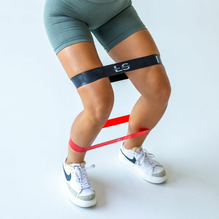 Line Sport vastuskuminauhasetti mini 5 kpl