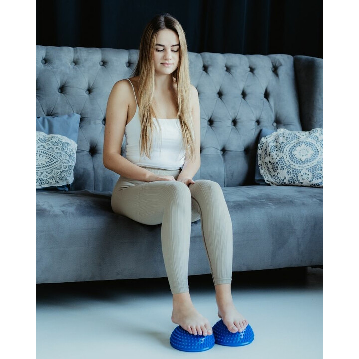 Line Sport harmaat tasapainopallot tasapainoharjoitteluun ja fysioterapiaan 2 kpl