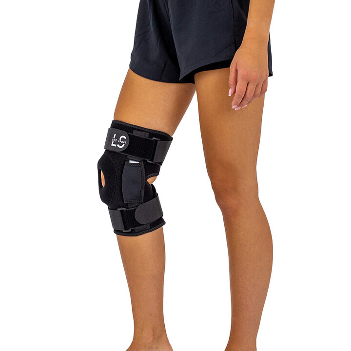 Line Sport säädettävä polvituki sarananivelillä