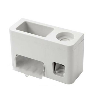 Automatisk tandpastapresser til væggen med børsteholder