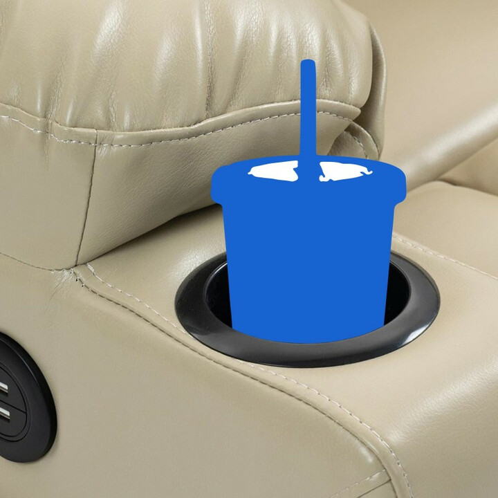 Lænestol med elektrisk løftehjælp, liggefunktion og USB-porte