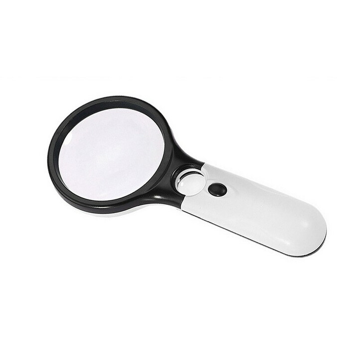 Forstørrelsesglas med LED lys