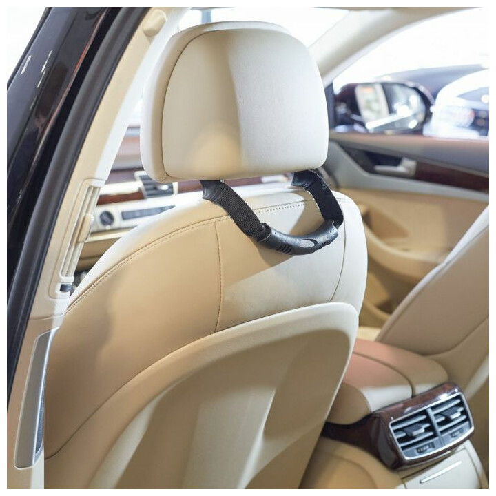 Autohåndtag til bagsæde, støtte ved ind- og udstigning