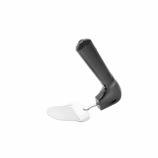 Ergonomisk ostehøvl med lodret håndtag til skånsom skæring