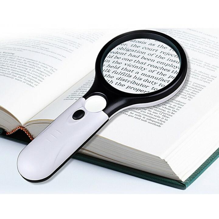 Forstørrelsesglas med LED lys