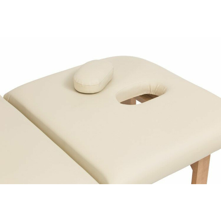 Deneb puinen hoitopöytä terapiaan säädettävällä selkänojalla