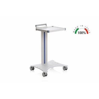 Eolo lääkintävaunu säädettävällä hyllyllä ja jarrullisilla pyörillä