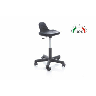 Pyörivä selkänojallinen jakkara säädettävällä korkeudella 150kg kantavuus