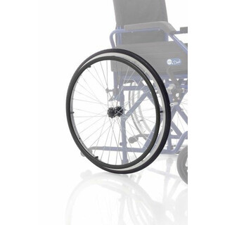 Pyörätuolin takapyörät 60cm polyuretaanipinnalla pika-irrotuksella