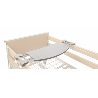 Säädettävä sängyn ylipöytä pyörillä kannettavalle ja aamiaiselle