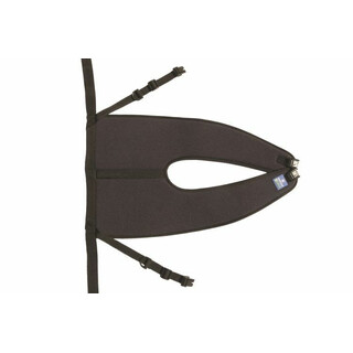 Pehmustettu lantion tukivyö pyörätuoliin ja tuoleihin säädettävillä hihnoilla