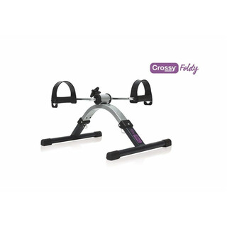 Taittuva poljinharjoituslaite säädettävällä vastuksella käsille ja jaloille