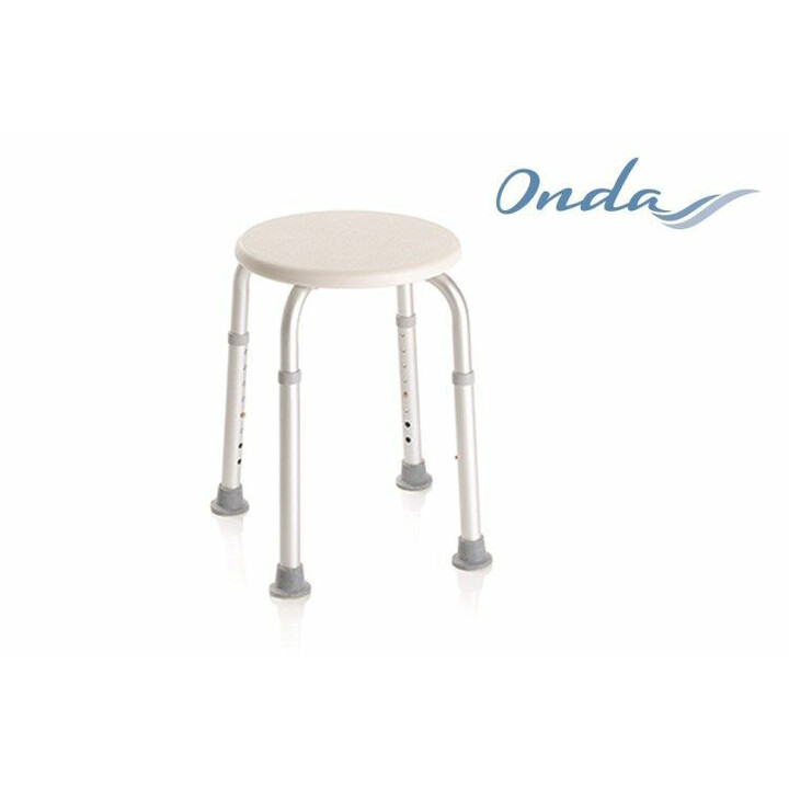 Säädettävä suihkutuoli alumiinirungolla liikuntarajoitteisille ja ikääntyneille