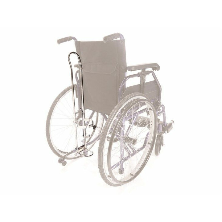 Korkealaatuinen kromiteräksinen happipulloteline 120 mm pulloille