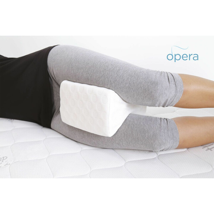 Ergonominen memory foam jalka-polvityyny selkä- ja lonkkakipuun