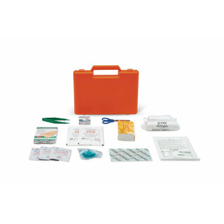 Kompakti ensiapulaukku kotiin ja autoon iskunkestävällä kotelolla