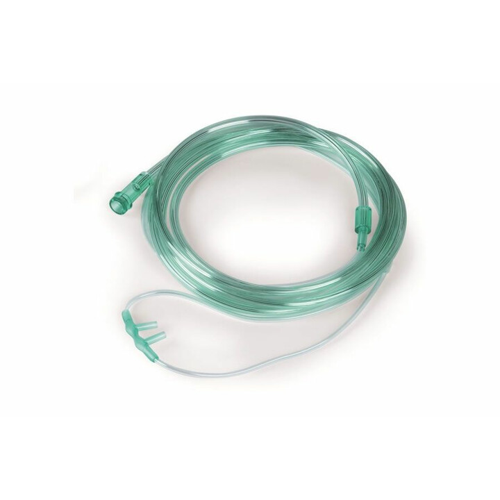 Aikuisten nenäkanyyli happihoidon antamiseen 200 cm letkulla