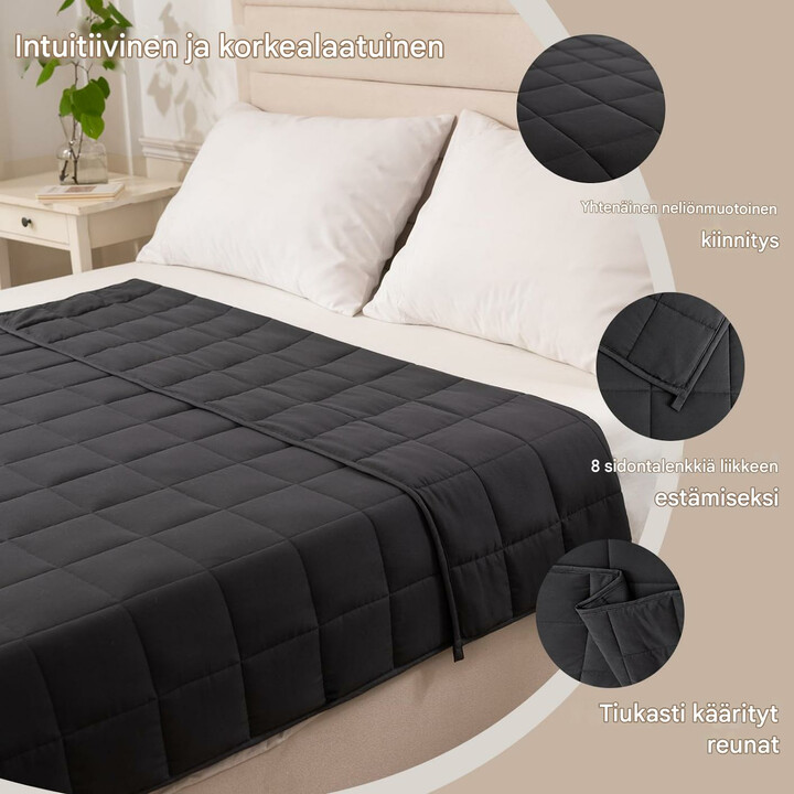 Tyngdedyne 8 kg bomuld beroligende søvn og ro