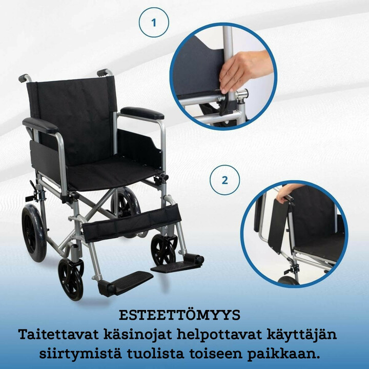 Sammenklappelig kørestol