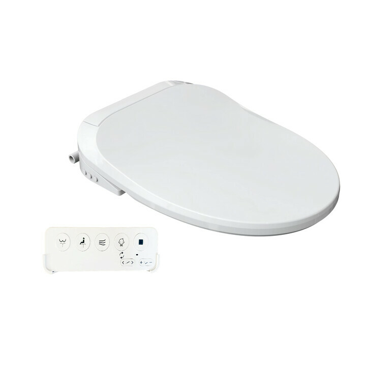 Vask toiletsæde med fjernbetjening