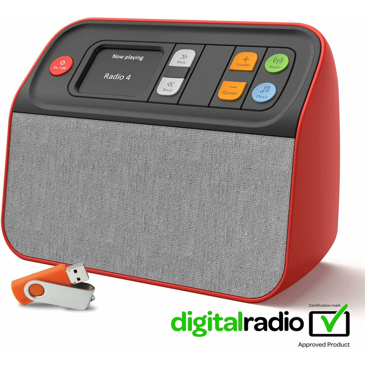 Radio- og musikafspiller, der passer til alle brugere