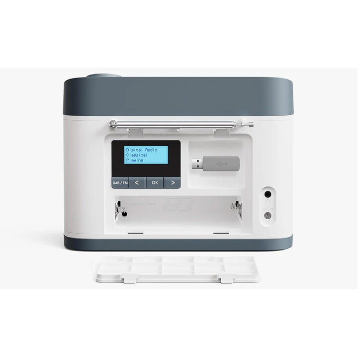 Brugervenlig FM-radio og USB-musikafspiller til seniorer