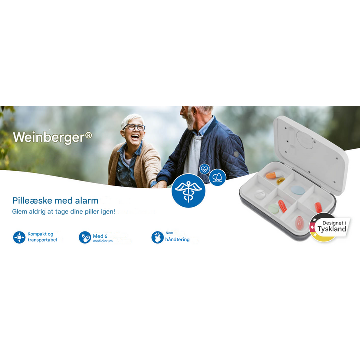 Alarm-doset til daglig medicin