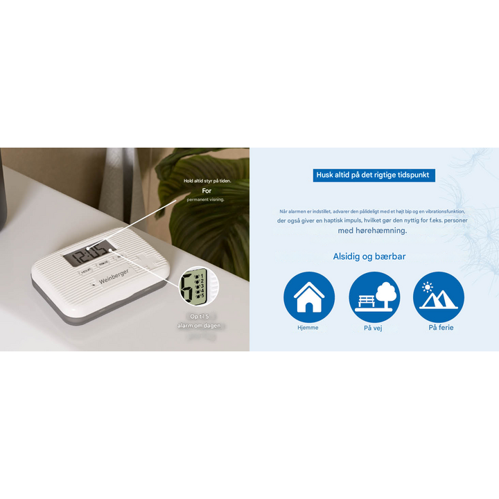 Alarm-doset til daglig medicin