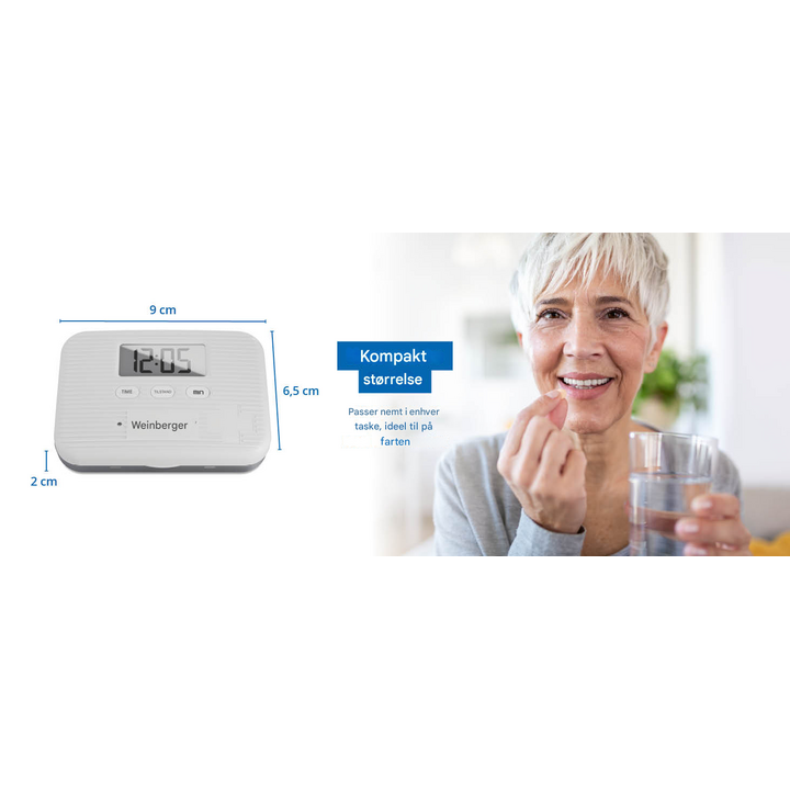 Alarm-doset til daglig medicin